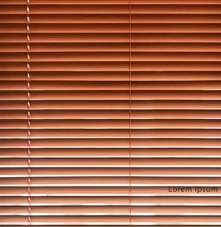 Wooden blinds